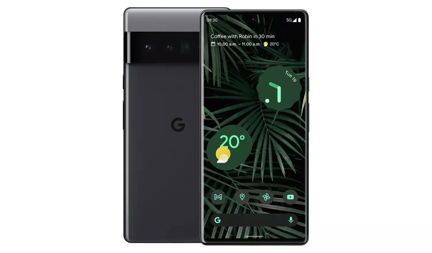 Google Pixel 6 Pro 5G 128GB Phone - Stormy Grey